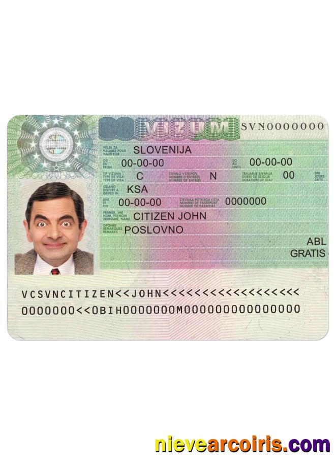 SLOVENIA schengen visa